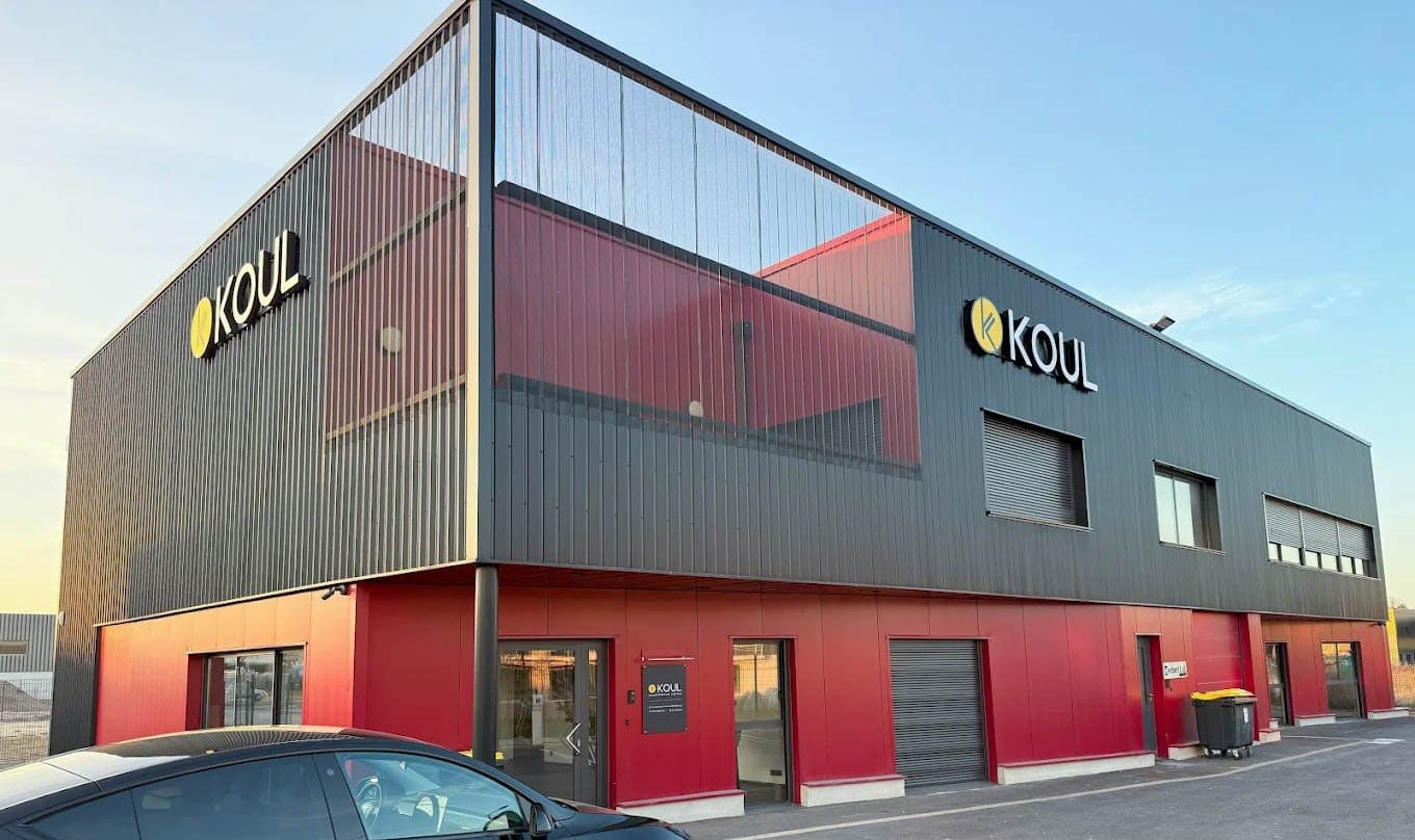 L'équipe Koul à Reims Façade des bureaux Koul à Reims, agence de développement logiciel